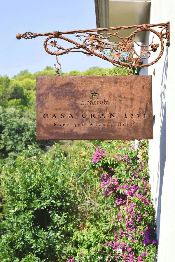 Casa Gran 1771 - Montrubi Winery Hotel - Adults Only Font-Rubi